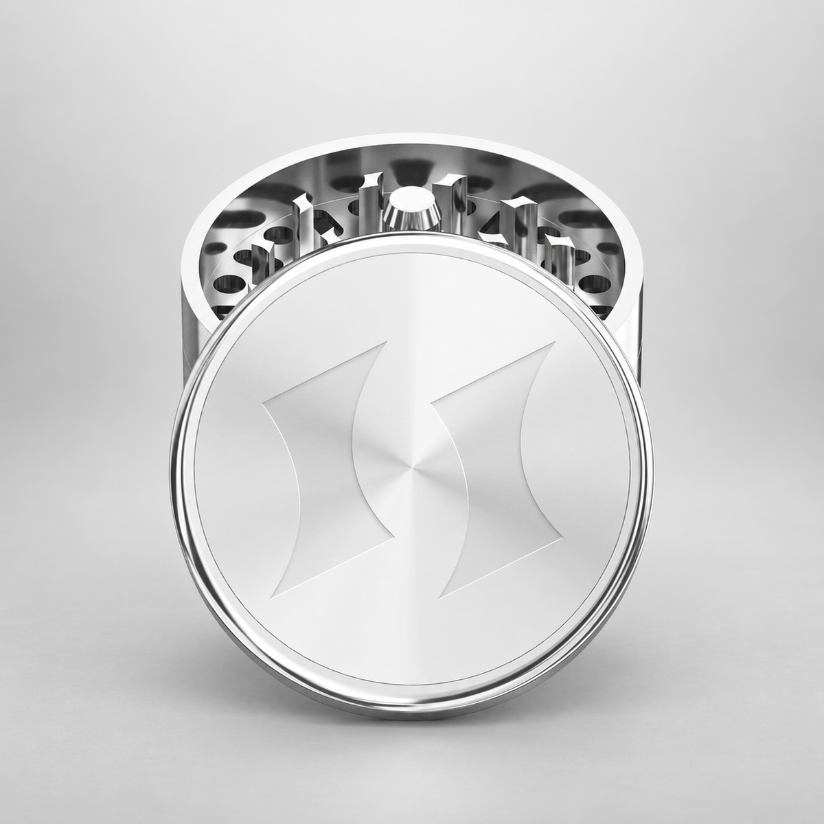 Endless stainless steel herb grinder