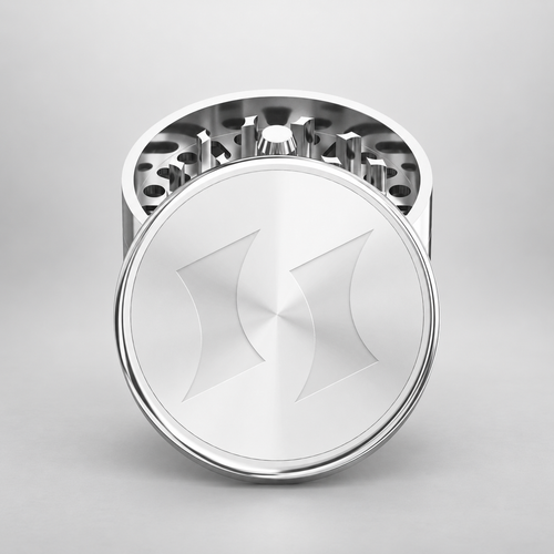 Endless stainless steel herb grinder