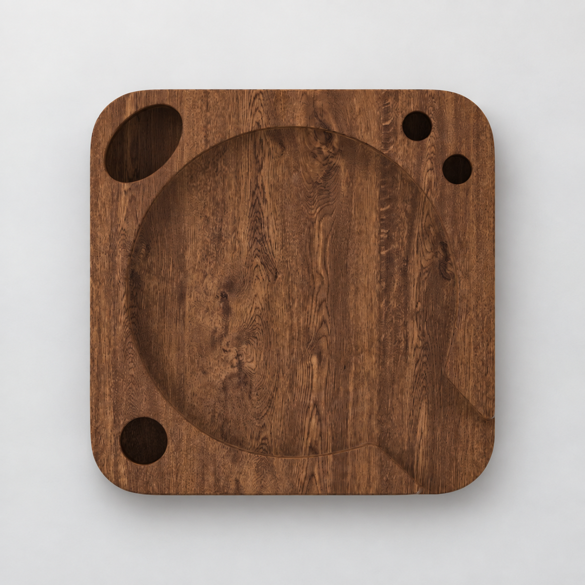 Endless wood rolling pad