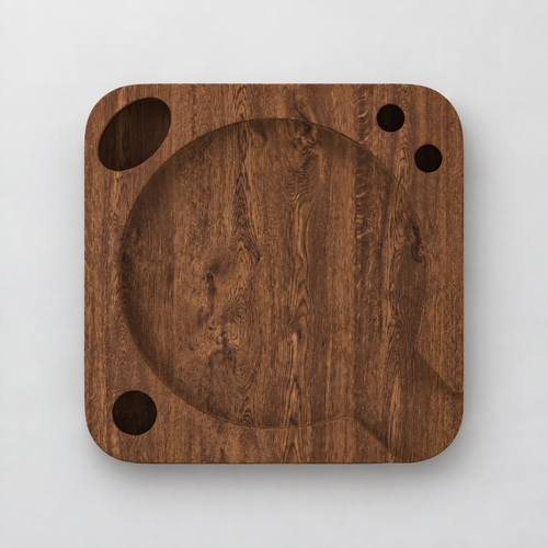 Endless wood rolling pad