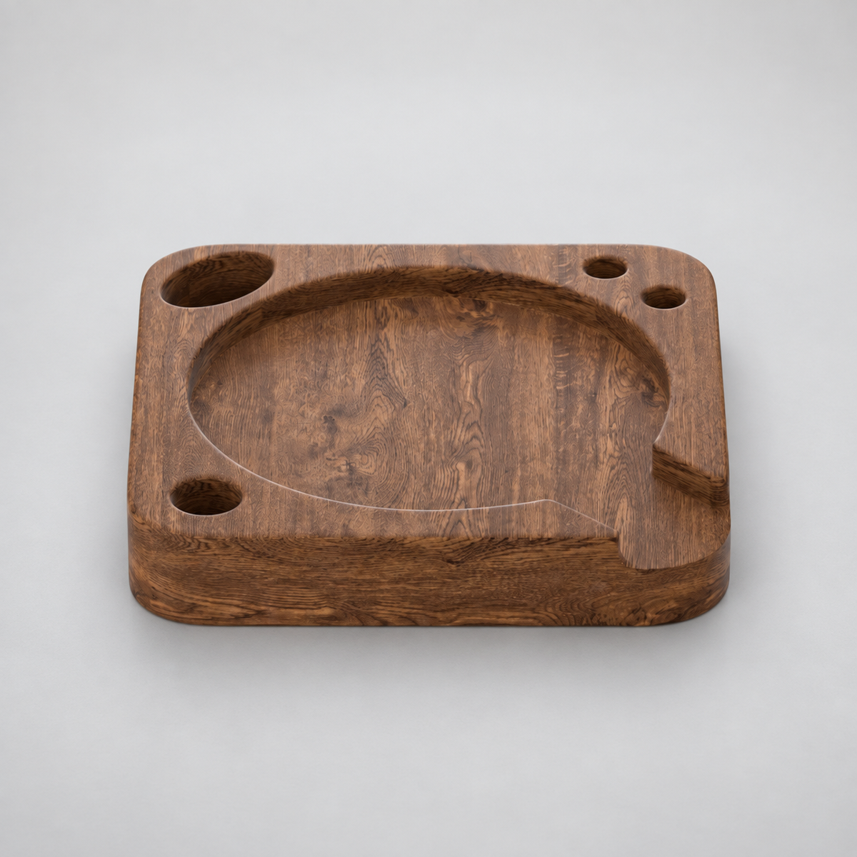 Endless wood rolling pad