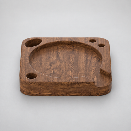 Endless wood rolling pad